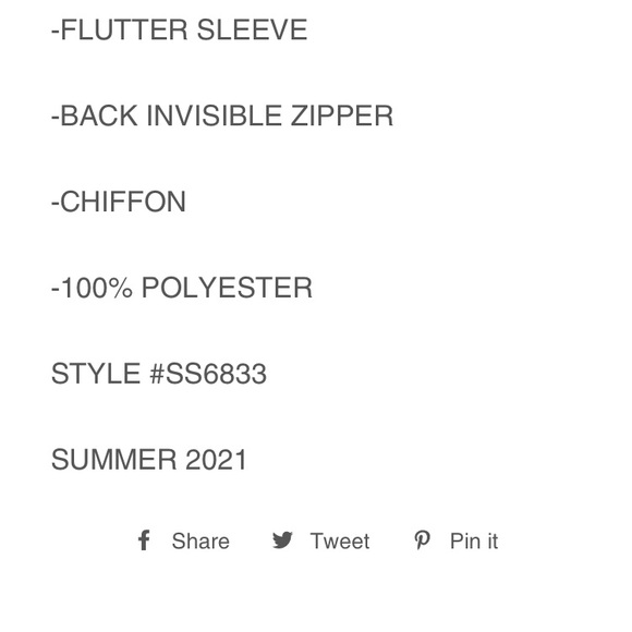 She + Sky Floral Mini Dress - Picture 8 of 8